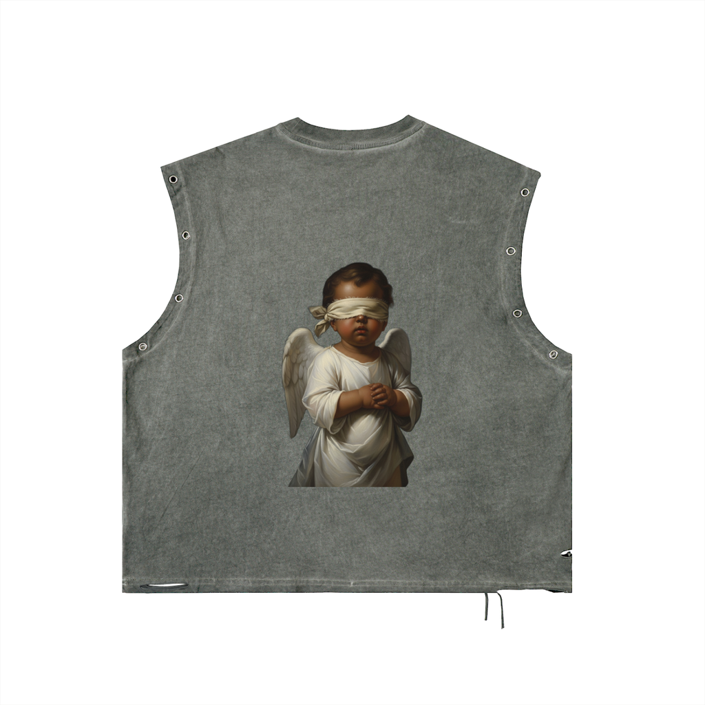 "Saving Grace" Eyelet Tank Top