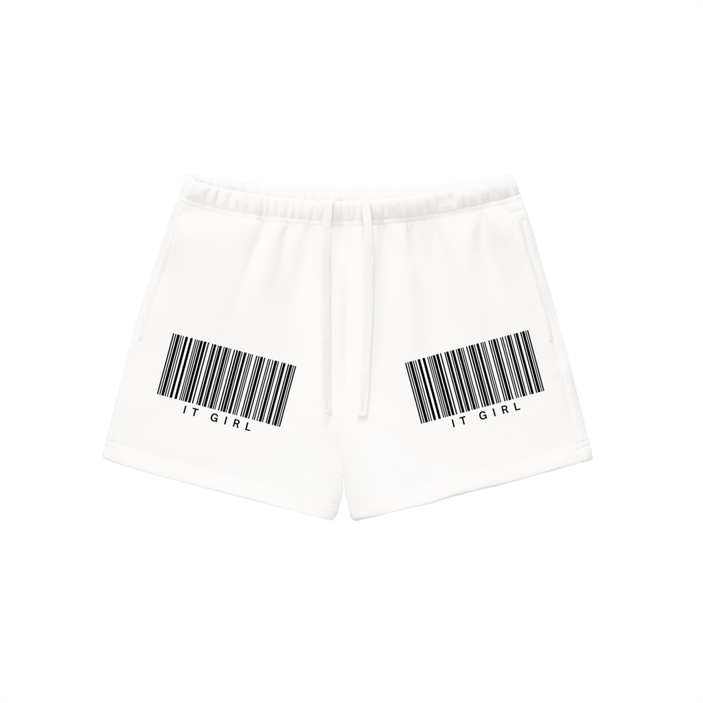 Fleece " Girl Code" Sweatshorts