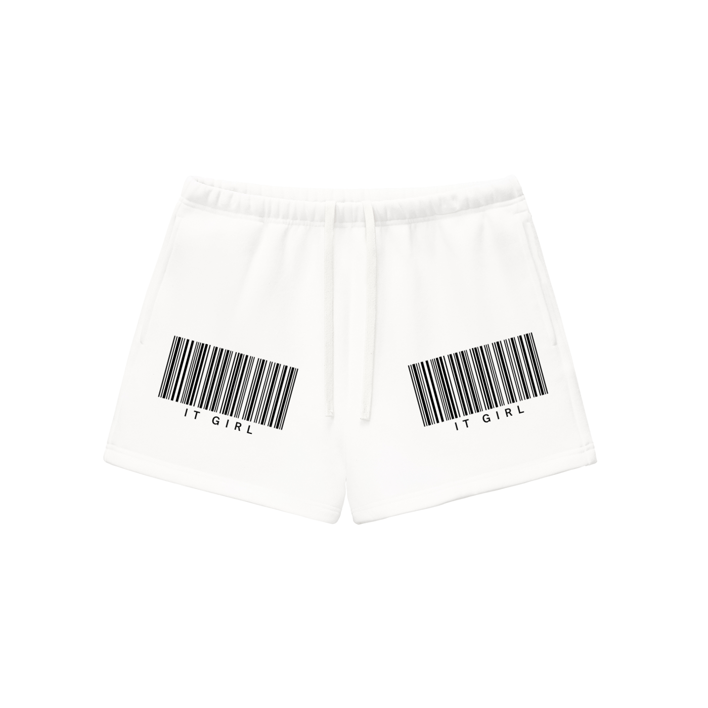 Fleece " Girl Code" Sweatshorts